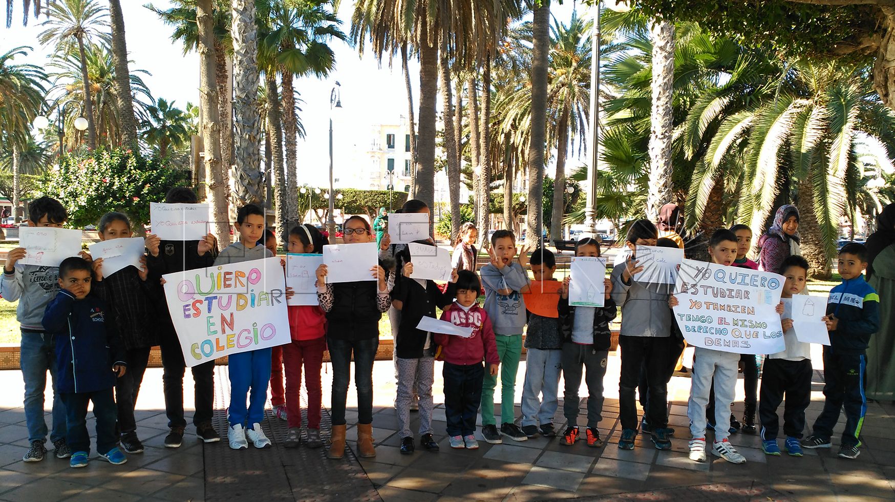 El caso de los menores de Melilla sin escolarizar llega a la Fiscalía General del Estado