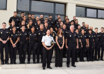 DSC 0059 Melilla recibe a 40 nuevos policías nacionales que estarán de prácticas diez meses
