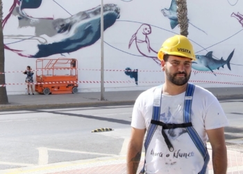 un mural de lo mas marino Un mural de lo más marino