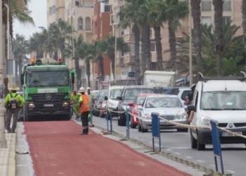 11 1 3 La obra del carril bici se finalizará en unos días, aunque se ampliará a otras zonas
