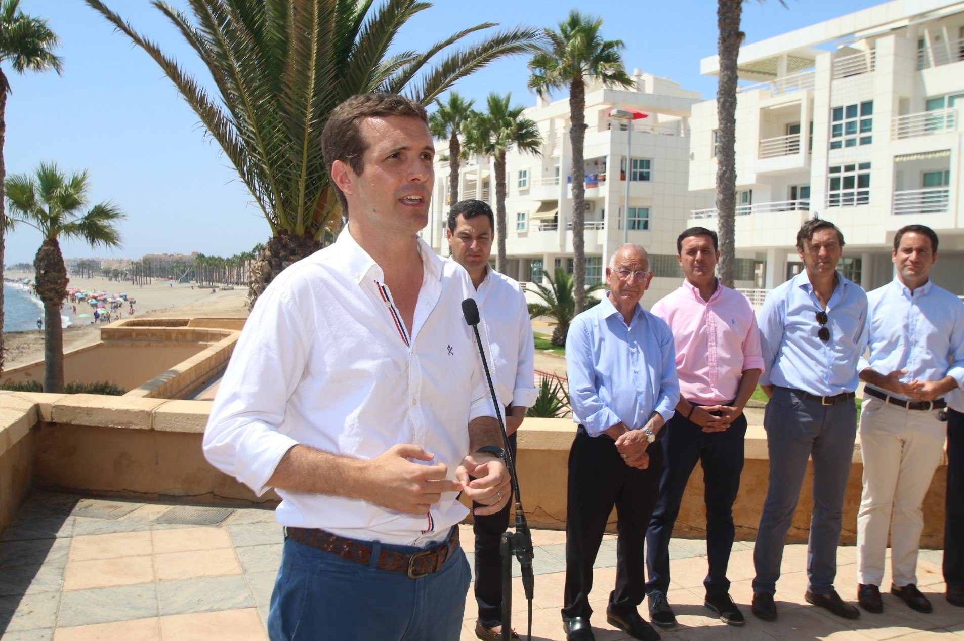 Pablo Casado anuncia que el martes visitará Melilla para apoyar al Gobierno de Imbroda