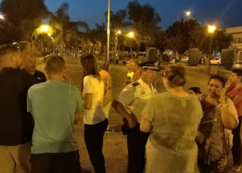 SMohFRodriguez ZonaBeniEnzar2 La Policía Nacional refuerza la seguridad en el bulevar junto al paso de Beni Enzar