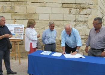 WhatsApp Image 2018 08 27 at 14.16.54 Fomento reforma las murallas del baluarte de San José Bajo con cerca de 40.000 euros
