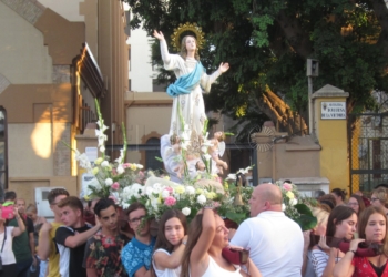 procesion web Conmemoración a la Asunción en Melilla