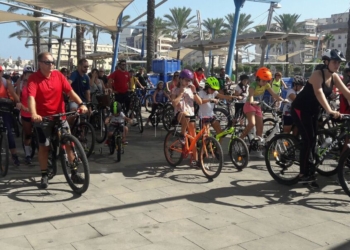 14 240918 Pedalada en Melilla por la Semana de la Movilidad: Un domingo sobre ruedas