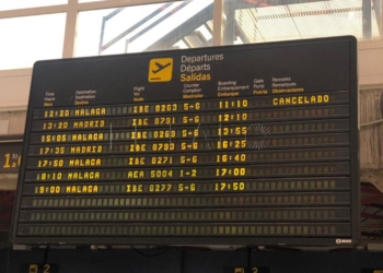 11 1ok Turismo asegura que el porcentaje de cancelaciones de vuelos no es significativo