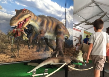 151 061018 Llega a Melilla la mayor exposición de dinosaurios animatrónicos