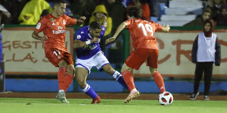 La UD Melilla disfruta ante el campeón de Europa, el Real Madrid