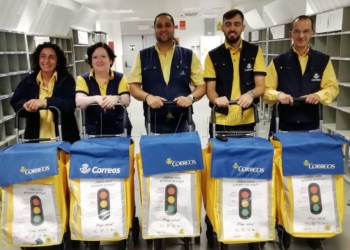13 1 Los carteros de Melilla y Ceuta se suman a la campaña para la prevención del ictus