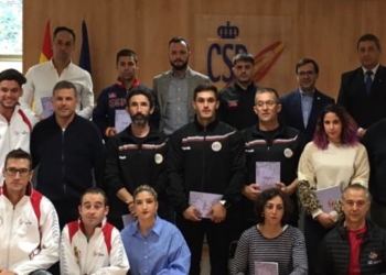 46368183 2105764712816353 3678398738927190016 n Tarik Zariouh acude al I Congreso Nacional de Parataekwondo del CSD