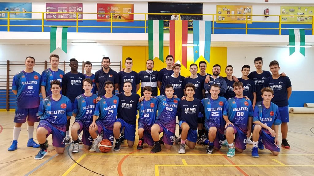Debut en la Liga junior de Málaga