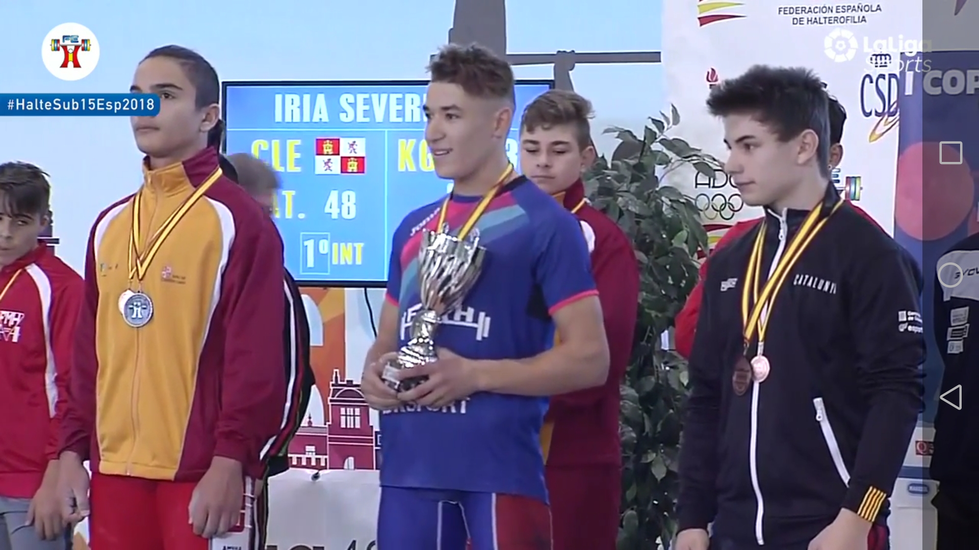 Ismael Jamali, campeón de España