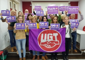 foto YoTrabajoGratis 1 UGT relanza la campaña ‘Yo trabajo gratis’ para señalar la brecha salarial