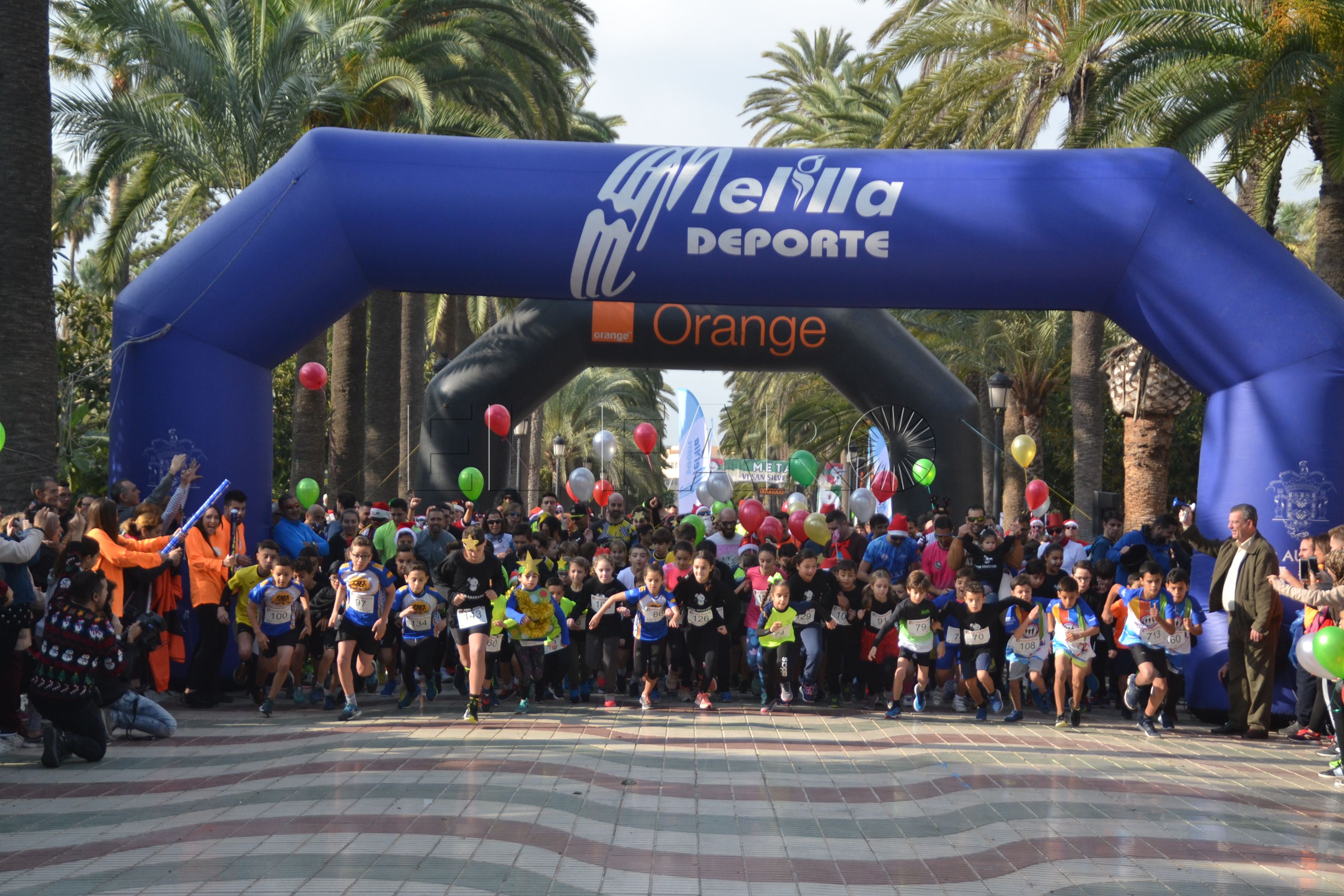 Álvaro Diaz e Ikram Mohamed, vencedores de la San Silvestre