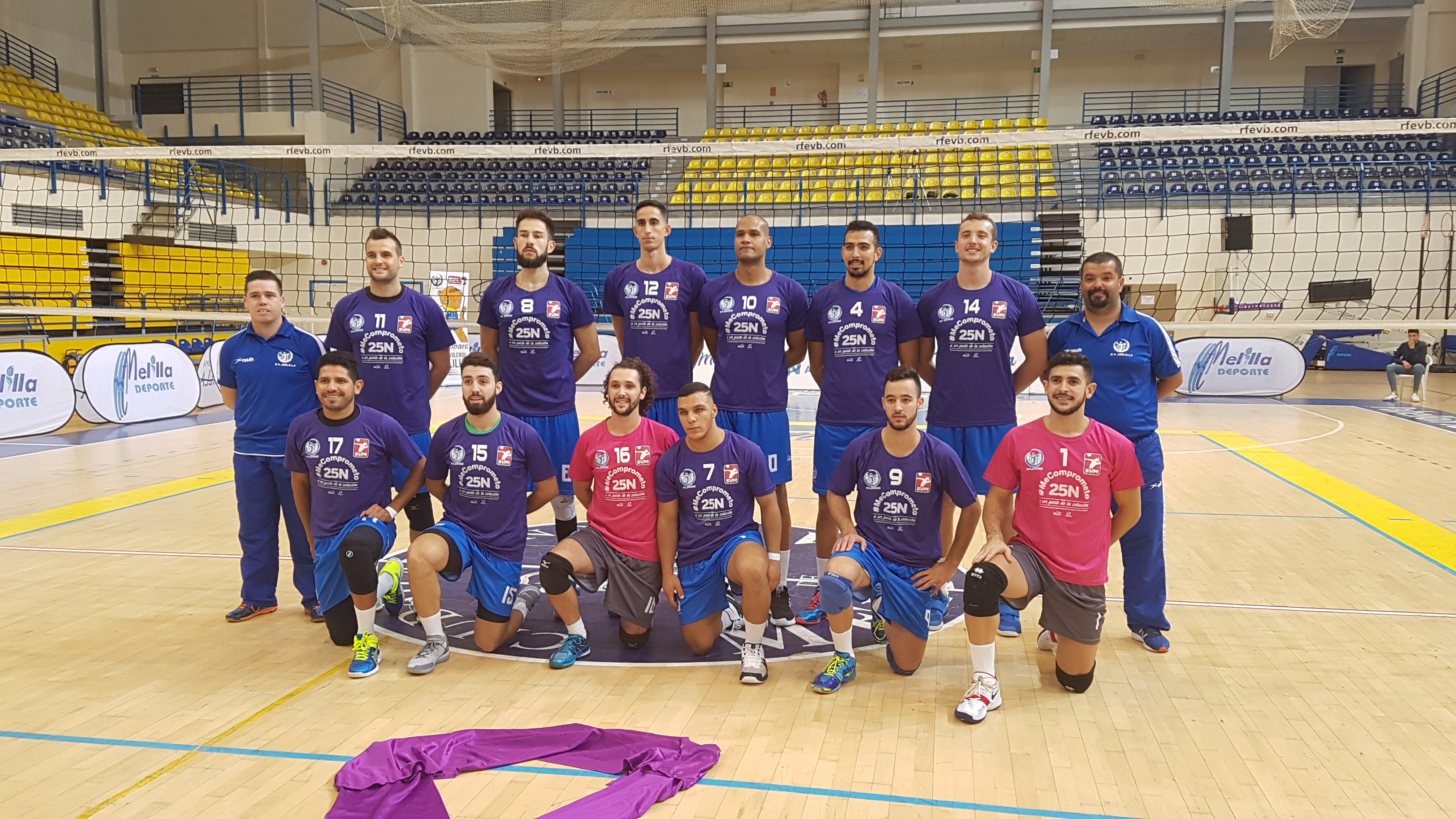 No hay un partido tranquilo para el CV Melilla en esta liga