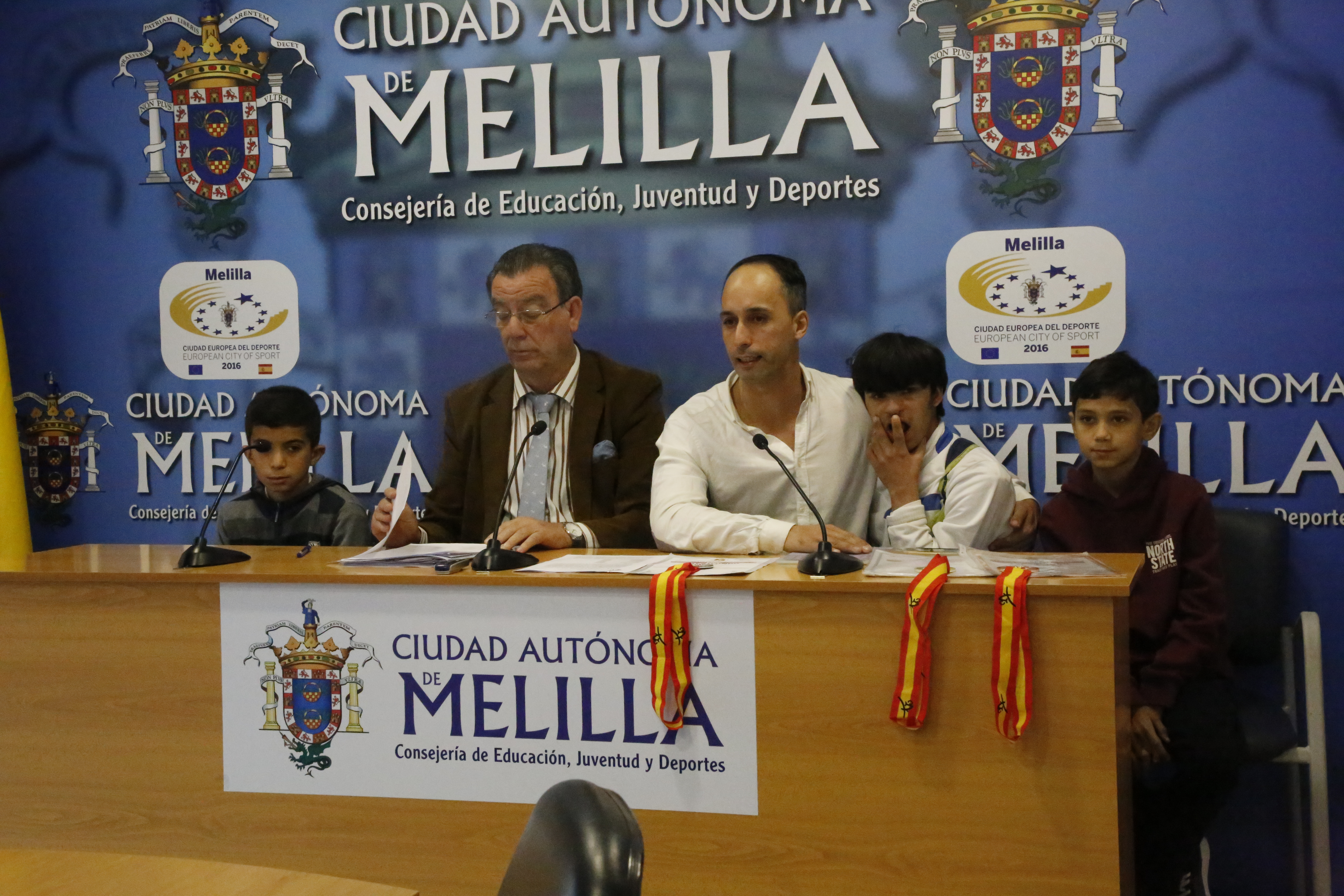 Los jóvenes taekwondistas locales muestran sus logros