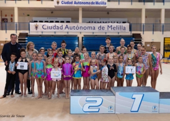 grupo Espectáculo gimnasta