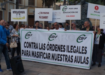 10 1 8 El sindicato CSIF se pregunta si Melilla existe para el Ministerio de Educación