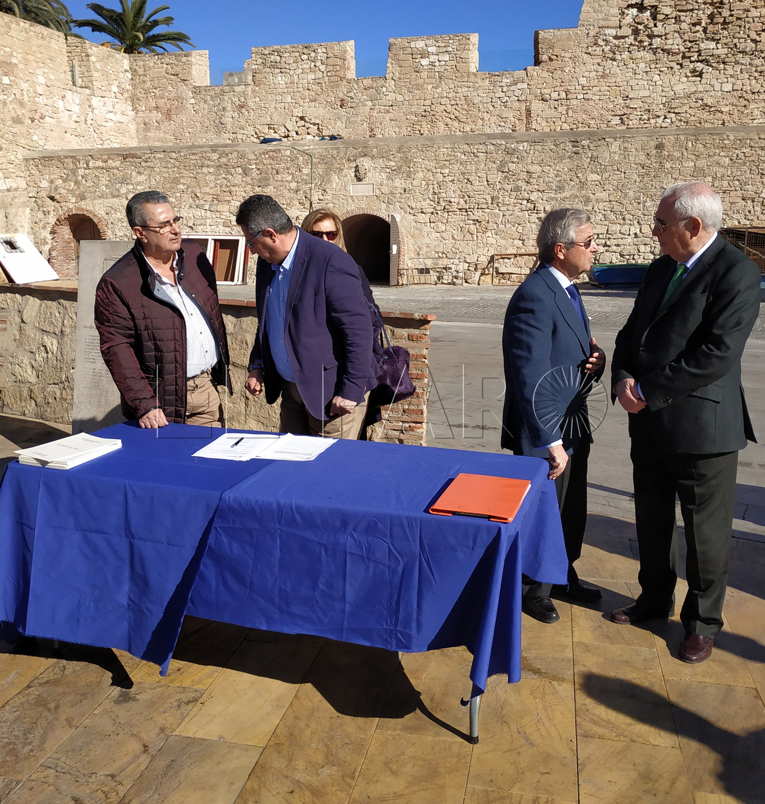 Comienza la consolidación de los lienzos de la Muralla de San Fernando