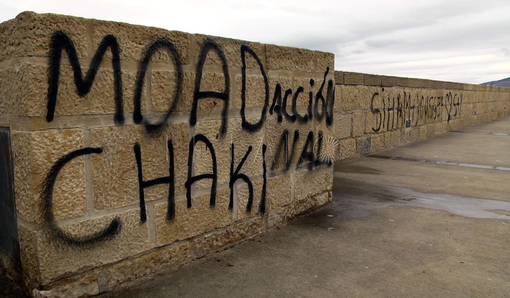 La Policía Local identifica a los autores de las pintadas en Melilla la Vieja