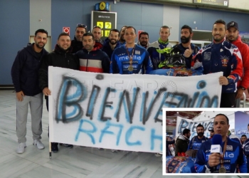 Calurosa bienvenida para Rachid Al Lal a su llegada a Melilla tras el Dakar