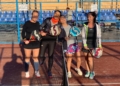 final de primera femenina El pádel irrumpe con fuerza en el panorama melillense