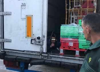 01 Localización inmigrante Rescatado semiinconsciente un inmigrante que llevaba tres días en un contenedor
