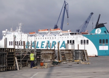14 1 5 Avanzan las obras del tacón del muelle Nordeste III del puerto