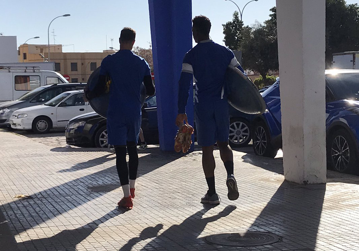 La plantilla inicia la semana de entrenamientos en La Espiguera