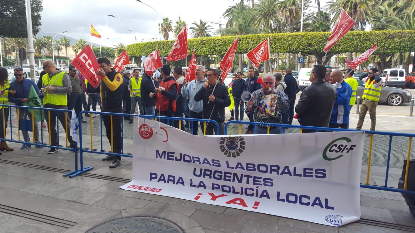 Los sindicatos policiales harán dos nuevas concentraciones la próxima semana