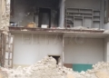 18bf5b72 4f2f 4439 b316 489985012d31 El viento derriba un edificio: los Bomberos rescatan a una persona de la segunda planta