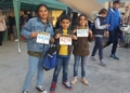 Los niños viven la mini Africana