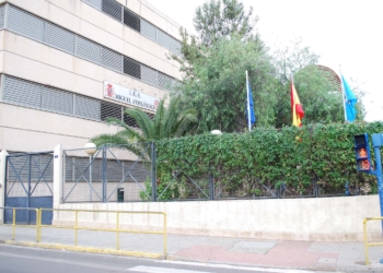El IES Miguel Fernández de Melilla, el centro que realiza estas jornadas interdisciplinares.