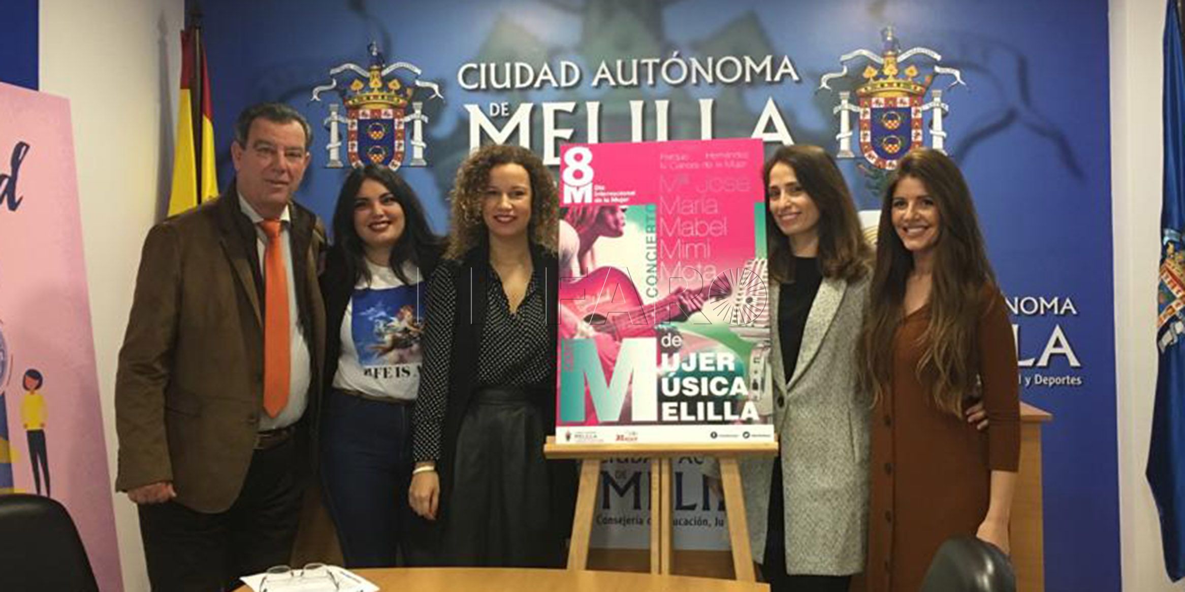 Juventud presenta para el concierto de ‘Con M de mujer’ un cartel 100% melillense