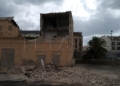 e6b5e32f 972e 4e61 a3b9 56876f2627ce El viento derriba un edificio: los Bomberos rescatan a una persona de la segunda planta