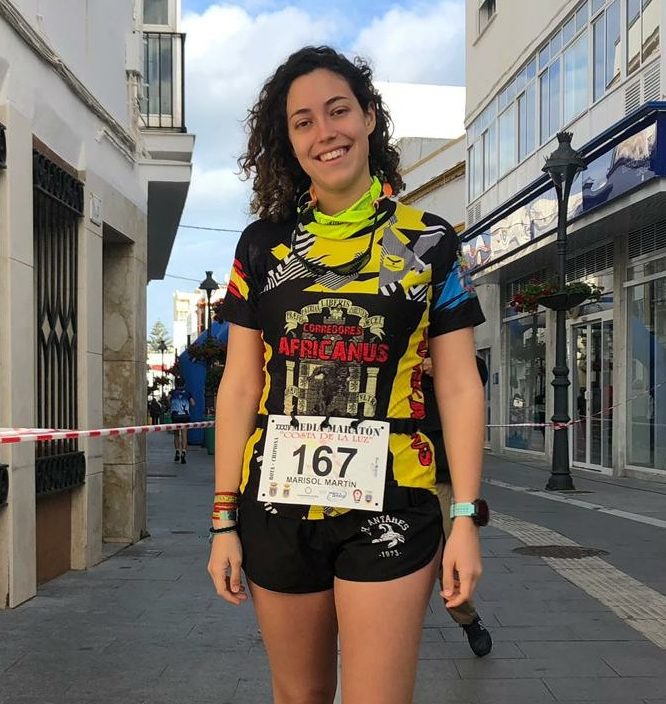 La melillense del Club Corredores Africanus, Marisol Martín, estuvo en el Costa de la Luz