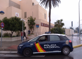 NP21 FOTO GDU SIMULACIÓN 11 04 2019 La Policía Nacional detiene a dos personas por simulación de delito