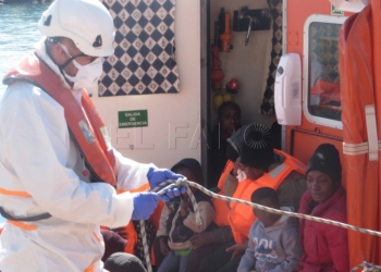 Patera Melilla Llegan a Melilla 38 inmigrantes rescatados de una patera