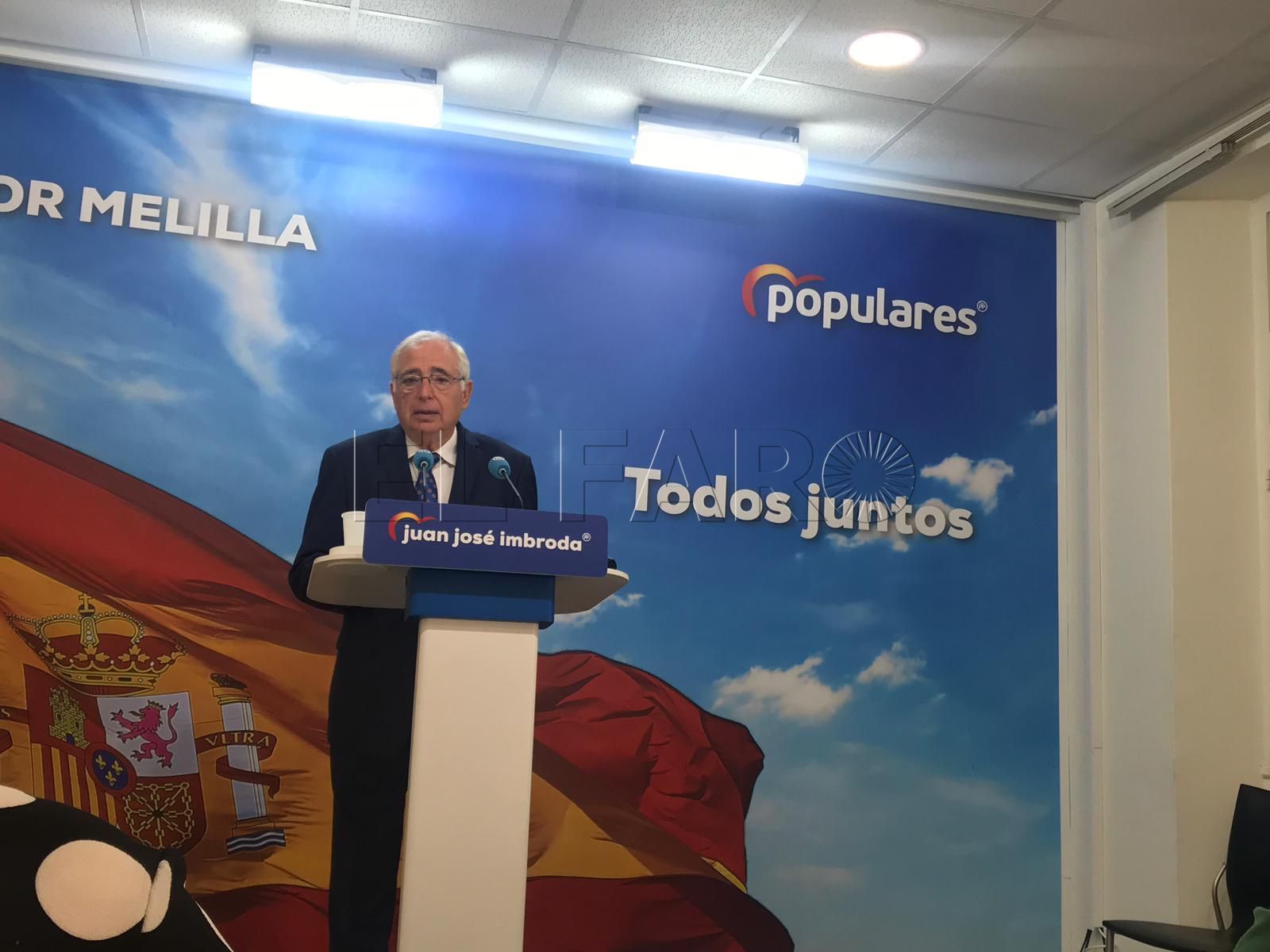 Imbroda pide que no se amedrente a quien vote por correo