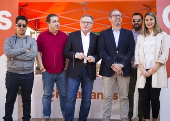cs melilla carpa ciudadana Cs apuesta por la conciliación y que las familias con 2 hijos sean numerosas