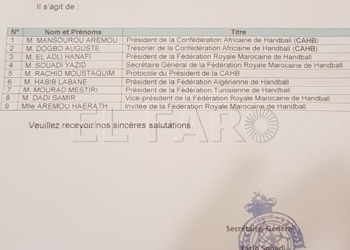 documento tania La sugerencia de Marruecos
