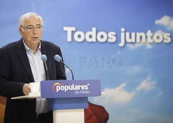 imbroda lista pp melilla Imbroda celebra “la renovación en un 44%” de la lista del PP de Melilla