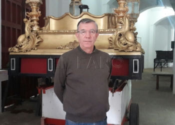 photo5852576429466824874 Andrés Domínguez, hermano mayor de Jesús Humillado: “Han entrado muchos civiles a nuestra cofradía, somos abiertos”