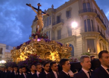 semana santa 2019 el cristo de la paz pasea solemne por la ciudad Semana Santa 2019 | El Cristo de la Paz pasea solemne por la ciudad