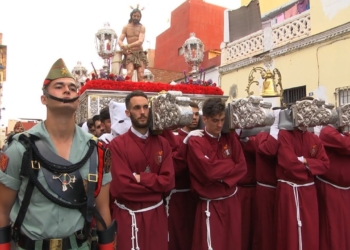 semana santa 2019 la devocion por el flagelado vuelve a las calles de melilla Semana Santa 2019 | La devoción por el Flagelado vuelve a las calles de Melilla