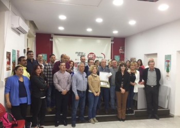 ugt melilla premio 1 mayo 2019 Enrique Santa Pau recibe el Premio Primero de Mayo de UGT Melilla