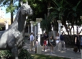 CAballeria Pintura Rápid19 El cuartel del Regimiento Alcántara plasmado en lienzos