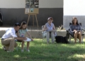 CAballeria Pintura Rápida3 El cuartel del Regimiento Alcántara plasmado en lienzos