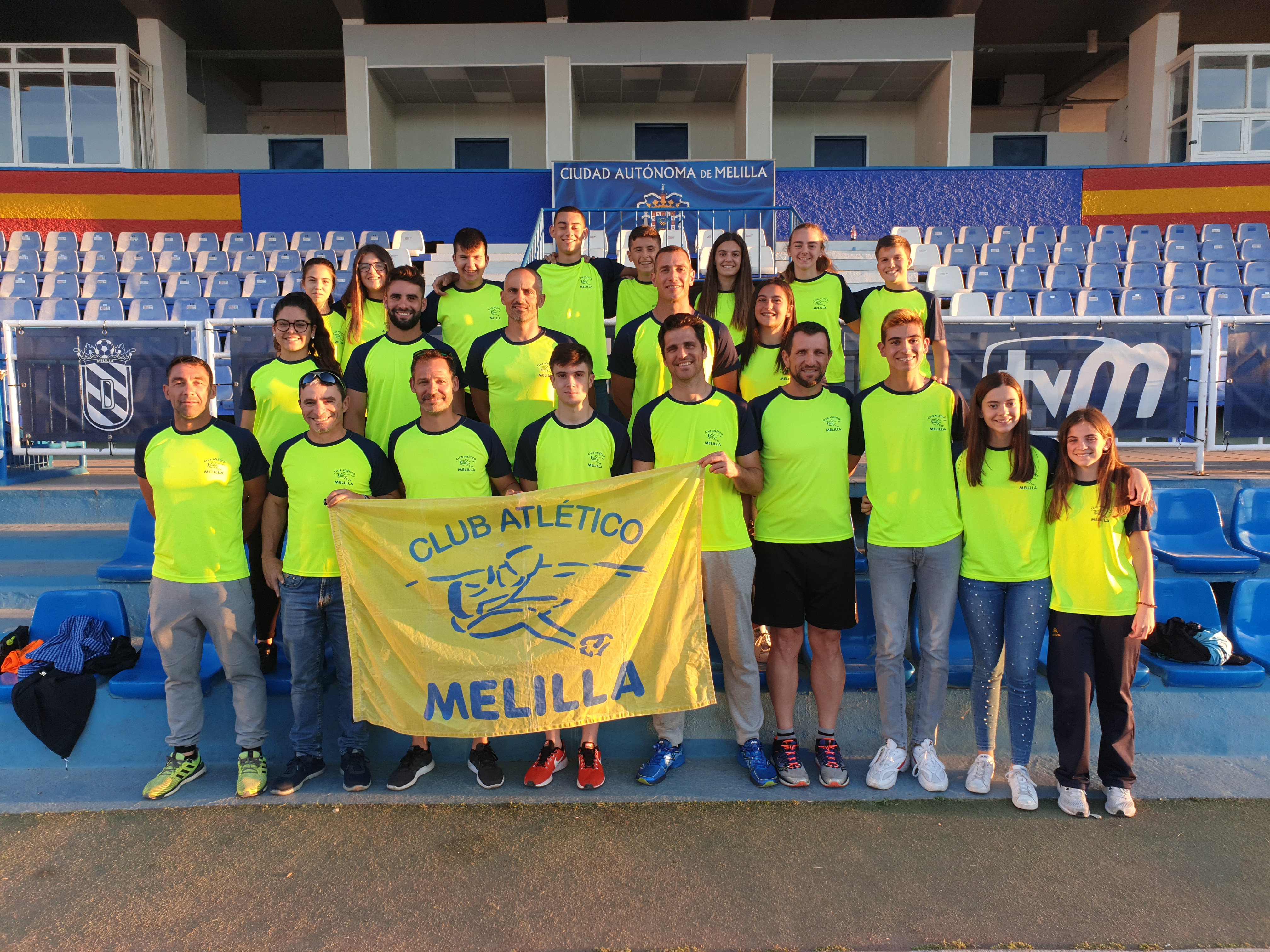 El Club Atlético Melilla, en la Copa del Rey y en Nacional por relevos