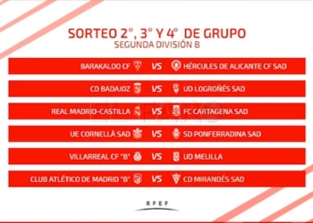 La UD Melilla se medirá en la primera eliminatoria al cuadro del Villarreal B